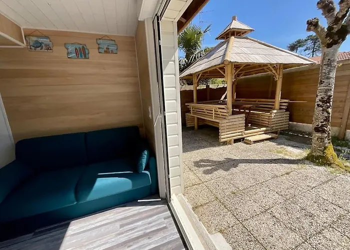 La Villa Azur - Chaleureuse Maisonnette Avec Piscine Partagee