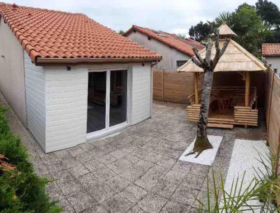 La Azur - Chaleureuse Maisonnette Avec Piscine Partagee Capbreton